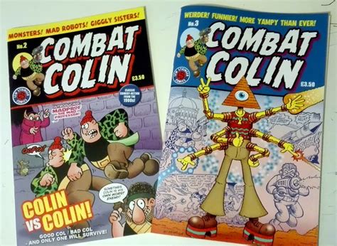Lew Stringer Comics Combat Colin Issues 2 And 3 Are Available Again