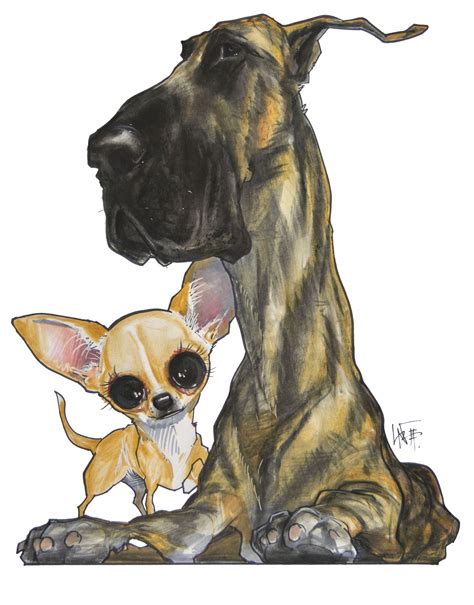 Basic Pet Portrait Dog Caricature Animal Caricature Dog Art