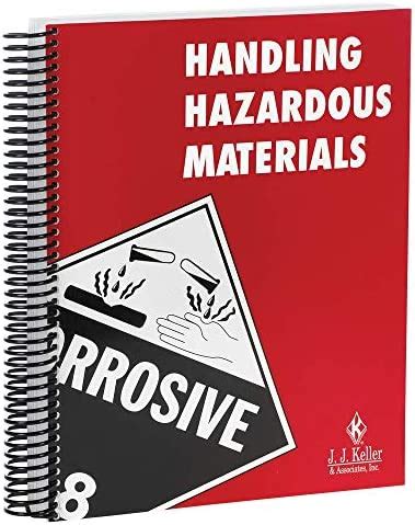 Handling Hazardous Materials Handbook 8 5 W X 11 H English Spiral