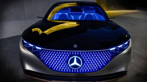 Mercedes Benz Unveils All Electric Vision Eqs Sedan Concept Robb Report