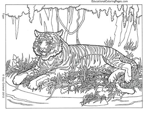 Get This Printable Difficult Animals Coloring Pages For