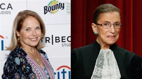 Katie Couric Reveals Ruth Bader Ginsburg Called Anthem Protesters Dumb