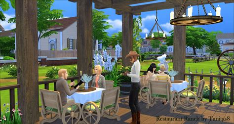 My Sims 4 Blog Ranch Restaurant By Tanitas8