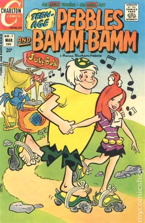 Pebbles And Bamm Bamm 1972 Charlton 2 Vintage Comic Books Vintage