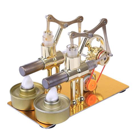 Stirling Engine Kit Stem Hot Air Stirling Engine Generator Double