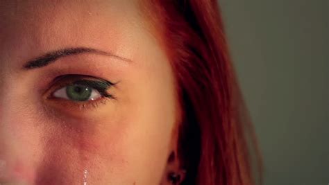 Crying Woman With Tears Stock Footage Video 100 Royalty Free 11532770 Shutterstock