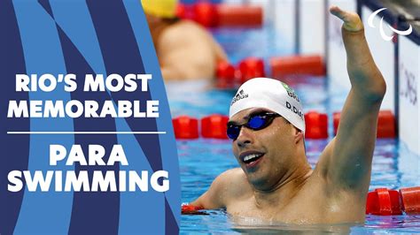 The Most Memorable Para Swimming Moments From Rio Paralympic Games Youtube