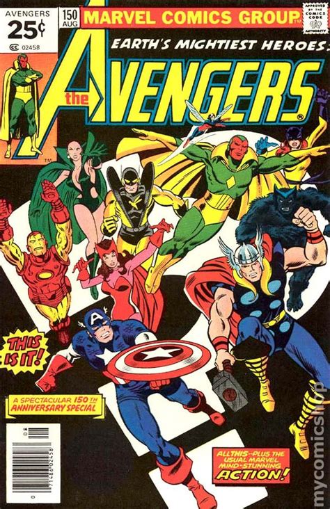 Avengers 150 1976 George Perez R Classicmarvelcovers