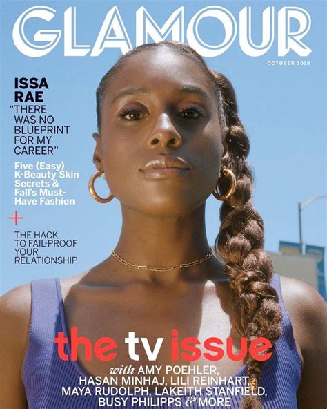Insecure Star Issa Rae Covers Glamours October Issue Issa Rae