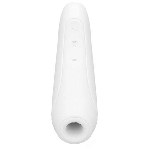 Satisfyer Curvy 1 Rechargeable Silicone Clitoral Stimulator White