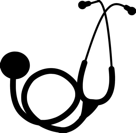 Svg Stethoscope Doctor Pulse Instrument Free Svg Image And Icon