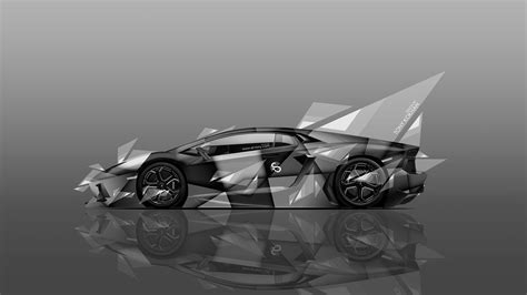 4k Wallpapers Lamborghini Aventador Side Aerography Car
