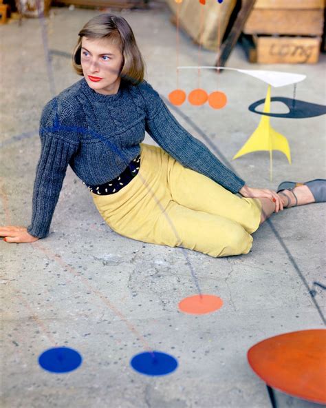Postwar Glamour Vivid Color Fashion Shots By Genevieve Naylor From
