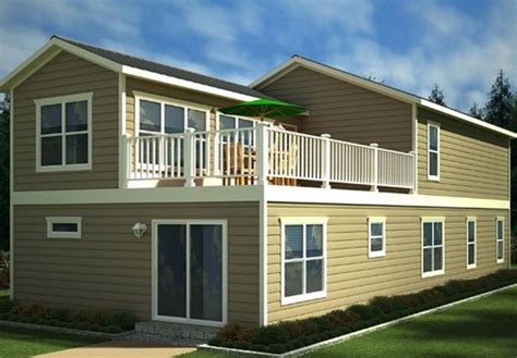 Two Story Modular Beach Homes Mobile Homes Ideas