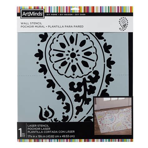 Diy Home Paisley Wall Stencil By Artminds®