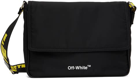 Black Hard Core Satchel Bag By Off White On Sale