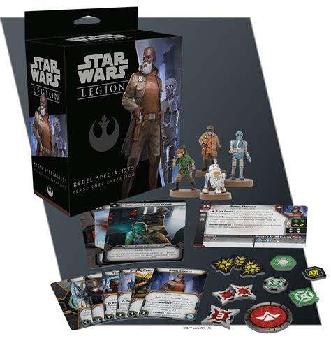Star Wars Legion Rebel Specialists Personnel Expansion The Jedi