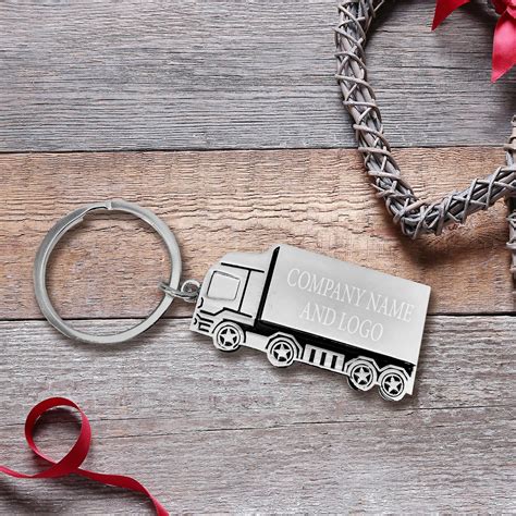 Engraved Truck Keychain Custom Auto Vehicle Car Key Holder Etsy