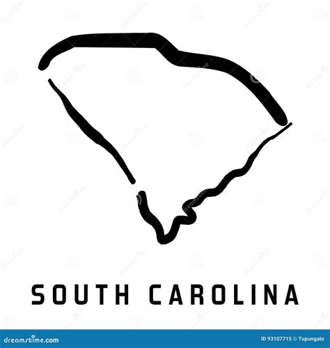 South Carolina Stock Vector Illustration Of Concept 93107715