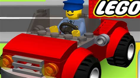 Cartoon Lego Juniors Create Car Racecar Truck Childrens Game