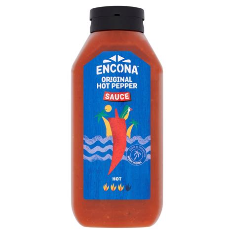 Encona Original Hot Pepper Sauce 900ml Bbq Chilli And Marinades Iceland Foods