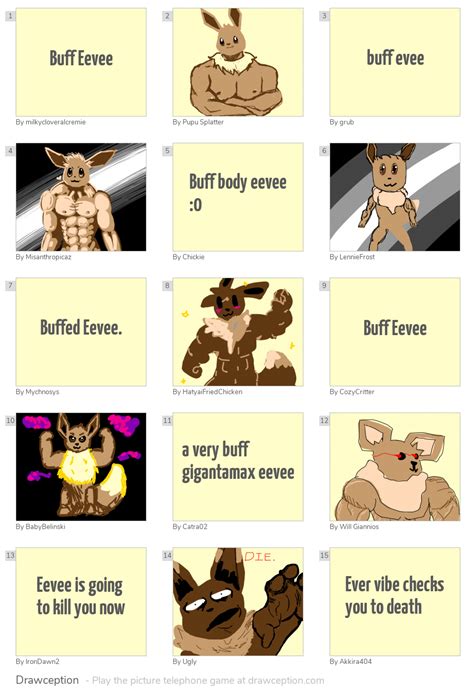 Buff Eevee Drawception