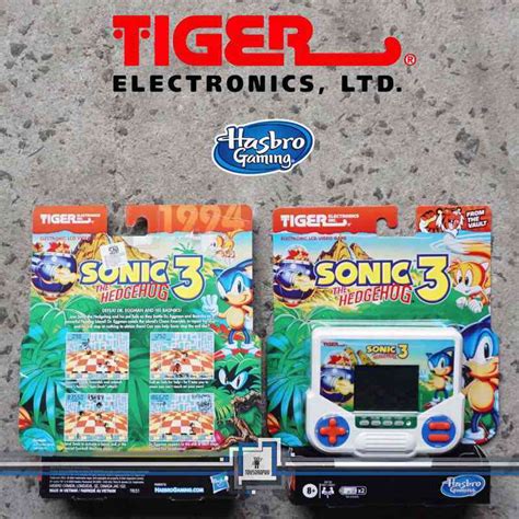 Jual Hasbro Video Game Sonic Tiger Electronics Game Watch Retro Di