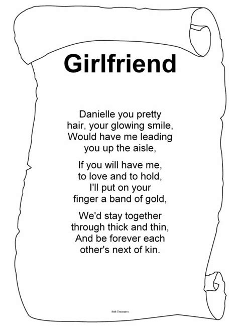 Cute Poems For Your Girlfriend