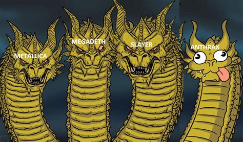 May I Have A Template Of This Four Headed Dragon Meme R