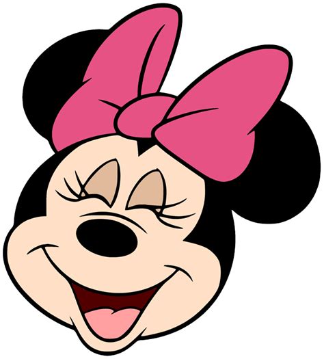 Printable Minnie Mouse Face