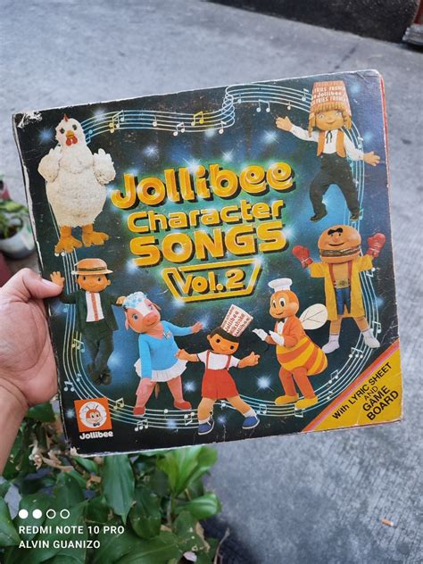 Vintage Jollibee Vinyl Plaka Vol2 Hobbies And Toys Memorabilia