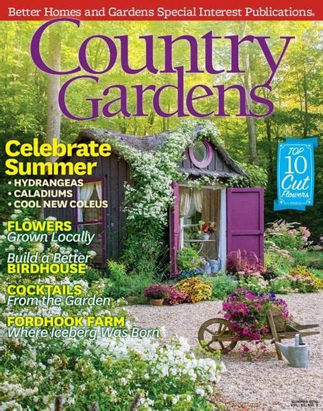 Country Gardens Magazine Affiliate Country Gardening Summer