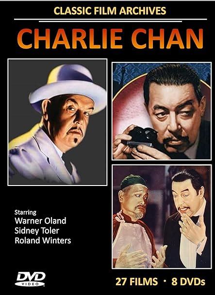 Charlie Chan Box Set 27 Film Collection 8 Dvds Warner