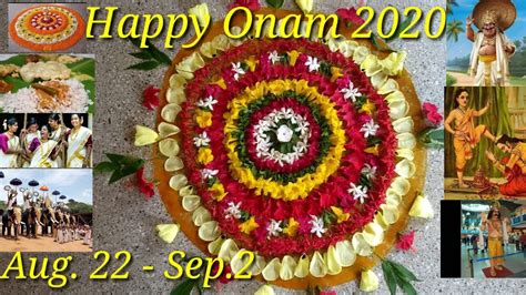 Happy Onam 2020 History And Significance Of Onam ஓணத்திருநாள் வாழ்த்துக்கள் 2020 Youtube