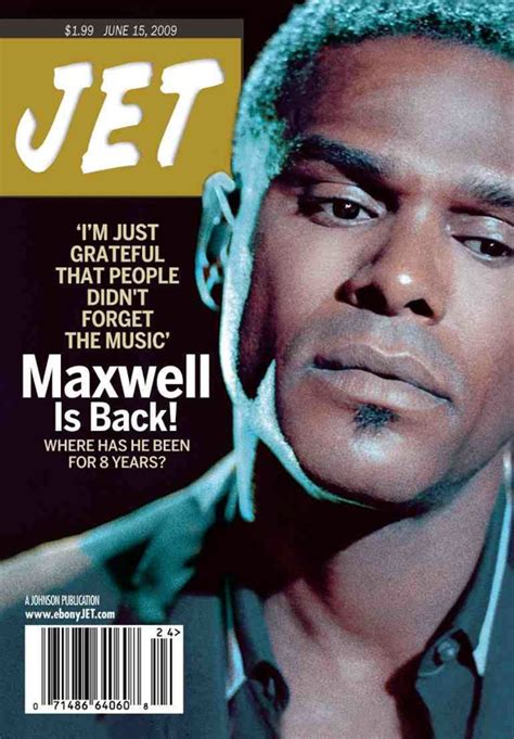 Maxwell Covers June 15th 2009 Jet Magazine