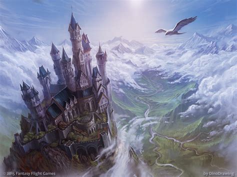 Calm Over Westeros By Sergey Glushakov Fantasy Castle Fantasy