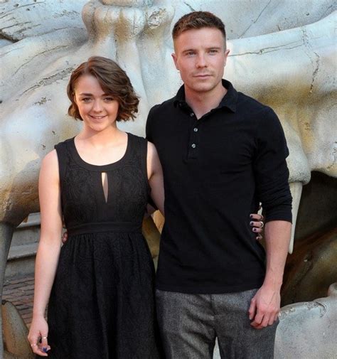 Arya And Gendry Before Season 4 Maisie Williams And Joe Dempsie Promote