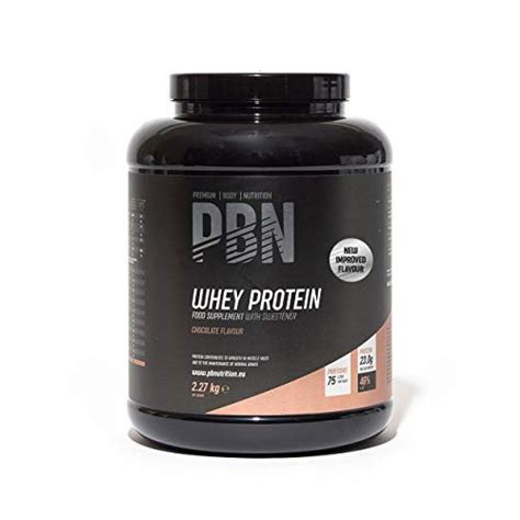 PBN Premium Body Nutrition Proteína de suero de leche en polvo kg sabor chocolate sabor