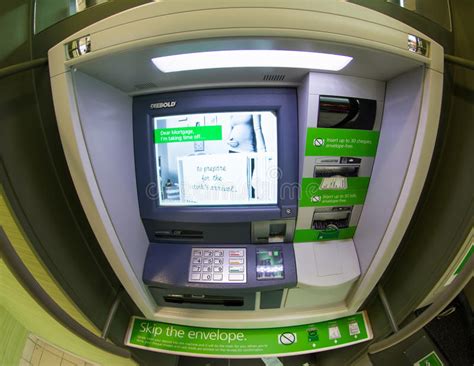 I tried making a payment to my credit card bank in march and now it's showing it got bo. TD Bank ATM Machine, Toronto,Canada Editorial Image - Image: 52578845