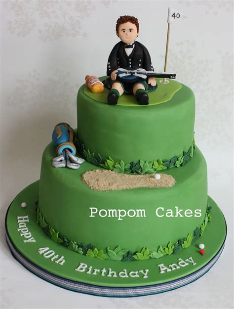 And if your folks buy you a car. Golf cake | A 40th birthday cake for a man who loves golf ...