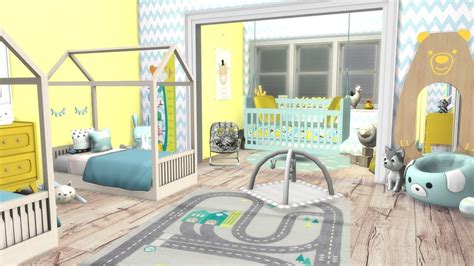 The Sims 4 Speed Build Twin Toddler And Baby Nursery