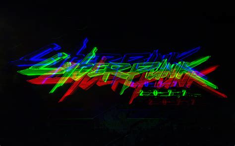 Cyberpunk 2077 Logo Wallpapers Wallpaper Cave