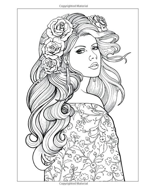 Coloring For Women Coloring Pages