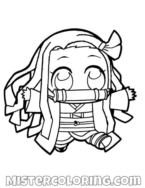 Https://wstravely.com/coloring Page/nezuko Coloring Pages Cute