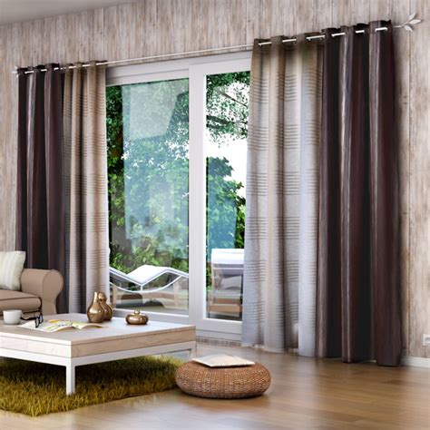 Double rideaux oriental sultanat taupe achat vente. Couleur De Rideau Avec Mur Beige - Choix de Couleur