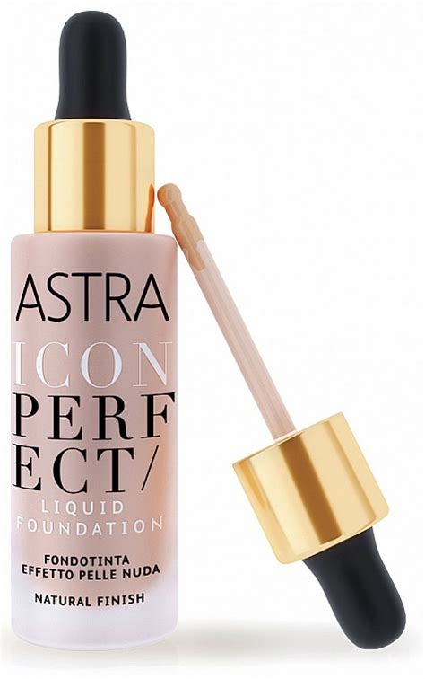Astra Make Up Icon Perfect Liquid Foundation Base De Maquillaje Líquida Con Acabado Natural