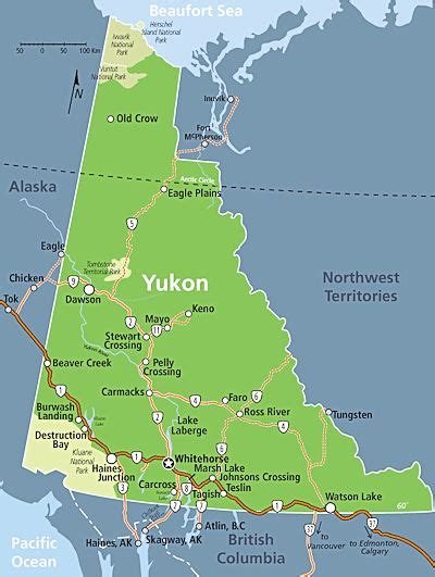 Yukon Place Names And Their Meanings