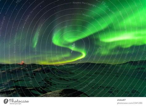 Aurora Borealis In Greenland A Royalty Free Stock Photo From Photocase
