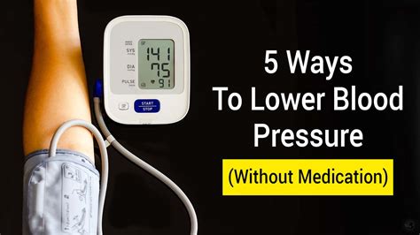 5 Natural Ways To Lower Blood Pressure Without Medication Mc Ebisco