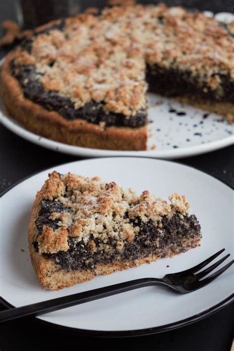 Especially great were your recipes silesian. Mohnkuchen mit Streuseln | gesund & vegan - Frau Janik